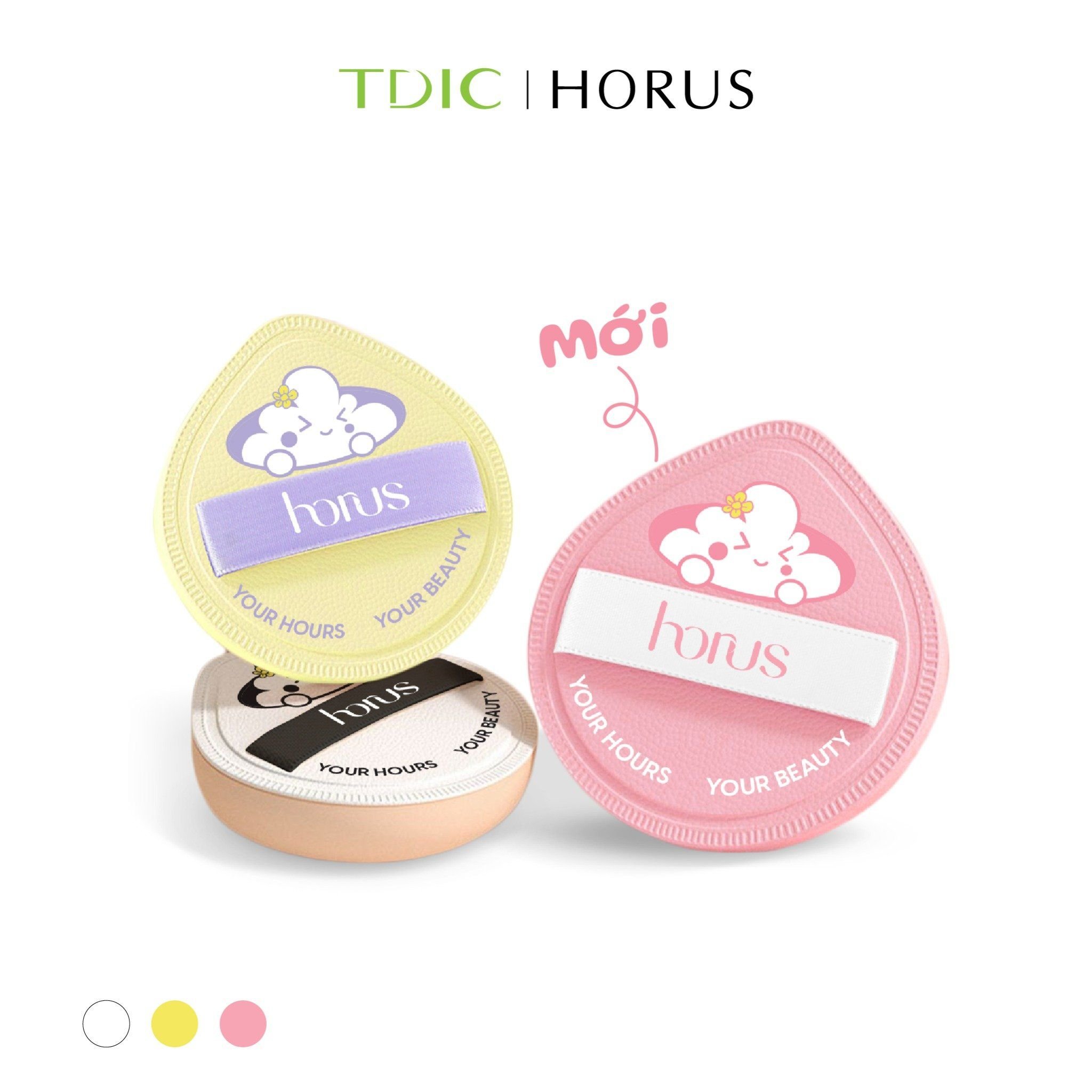  Bông mút trang điểm Horus Pang Pang Big Puff 