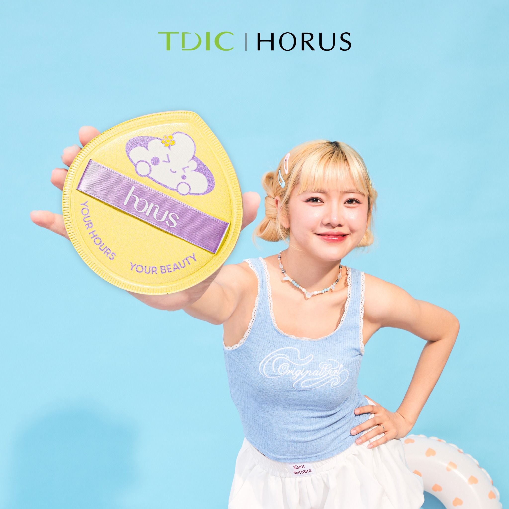  Bông mút trang điểm Horus Pang Pang Big Puff 