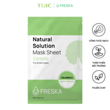  Freska Mặt nạ giấy Natural Solution Mask Sheet Centella 25ml 