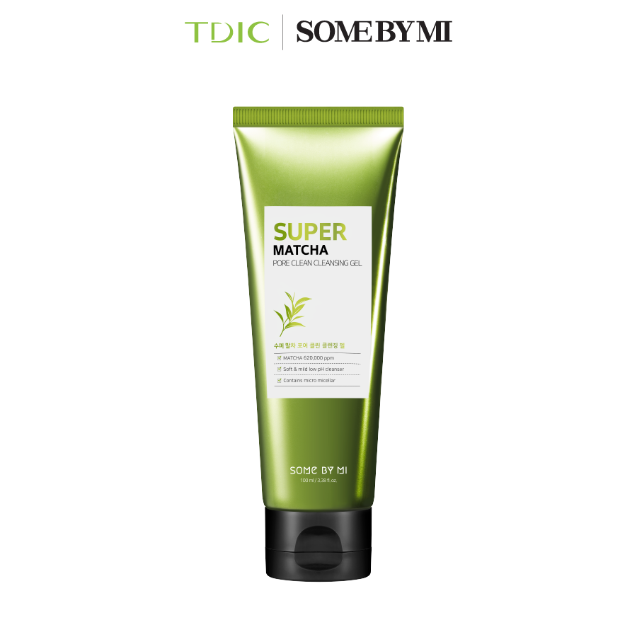  Some By Mi Sữa rửa mặt Super Matcha Pore Clean Cleansing Gel 100ml 