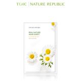  Nature Republic Mặt nạ giấy Real Nature Chamomile Mask Sheet 23ml 