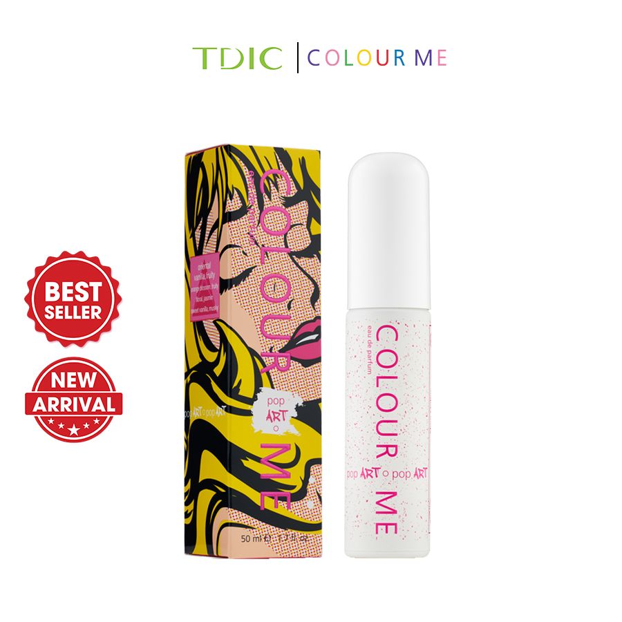  Nước hoa nữ COLOUR ME Pop Art EDP 50ml 