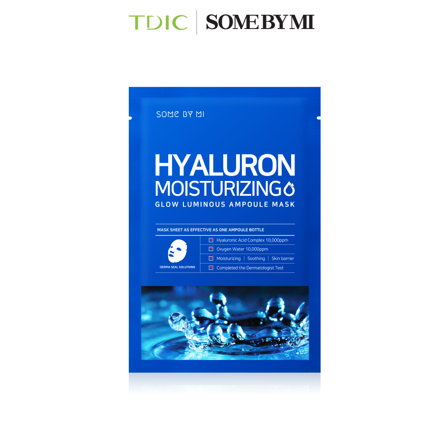  Some By Mi Mặt nạ giấy Hyaluron Moisturizing Glow Luminous Ampoule Mask 25g 