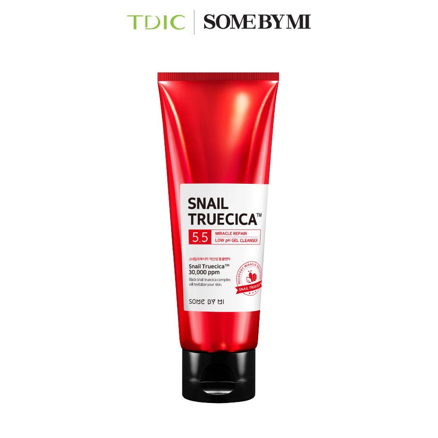  Some By Mi Sữa rửa mặt Snail Truecica Miracle Repair Low PH Gel Cleanser 100ml 