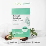  Freska Mặt nạ giấy Natural Solution Mask Sheet Tea Tree 25ml 