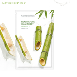  Nature Republic Mặt nạ giấy Real Nature Bamboo Mask Sheet 23ml 