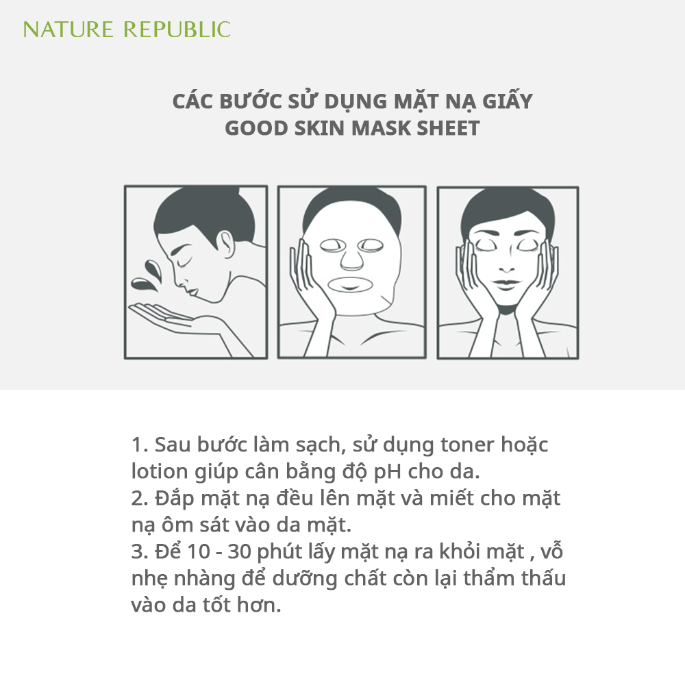  Nature Republic Mặt nạ giấy Real Nature Rose Mask Sheet 23ml 