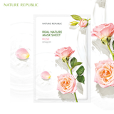  Nature Republic Mặt nạ giấy Real Nature Rose Mask Sheet 23ml 