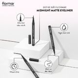  Flormar Bút kẻ mắt Midnight Matte Eyeliner #04 Green 1ml 