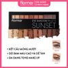  Flormar Bảng phấn mắt Eye Shadow Palette #Sunset 10g 