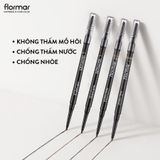  Flormar Chì kẻ mày Ultra Thin Brow Pencil #04 Dark Brown 0.14g 