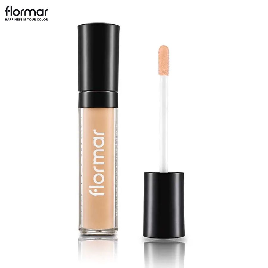  Flormar Che khuyết điểm Perfect Coverage Liquid Concealer # 004 Medium Beige 5ml 