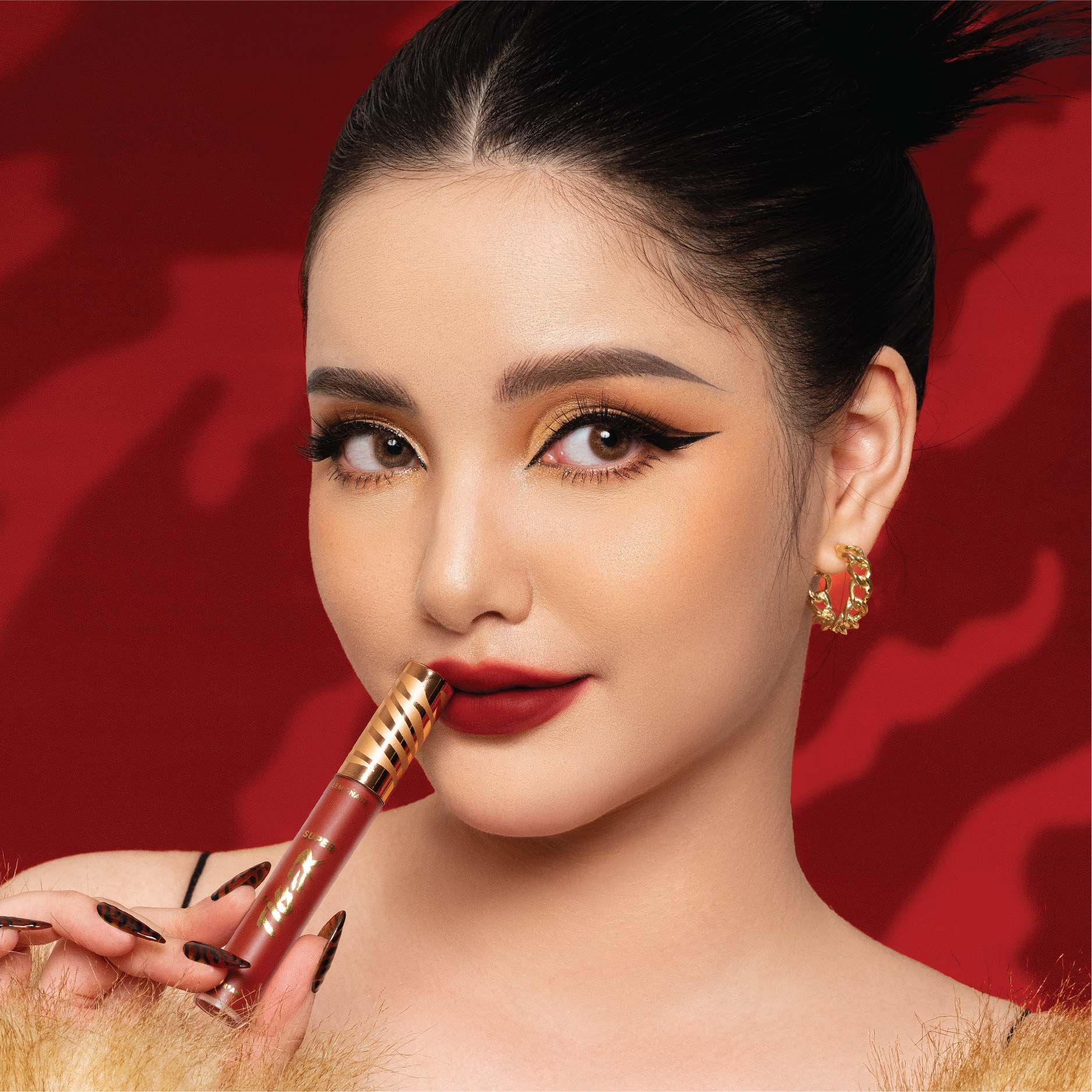  Lemonade Son kem SuperTiger Lip Cream #01. Rare (IP03) 