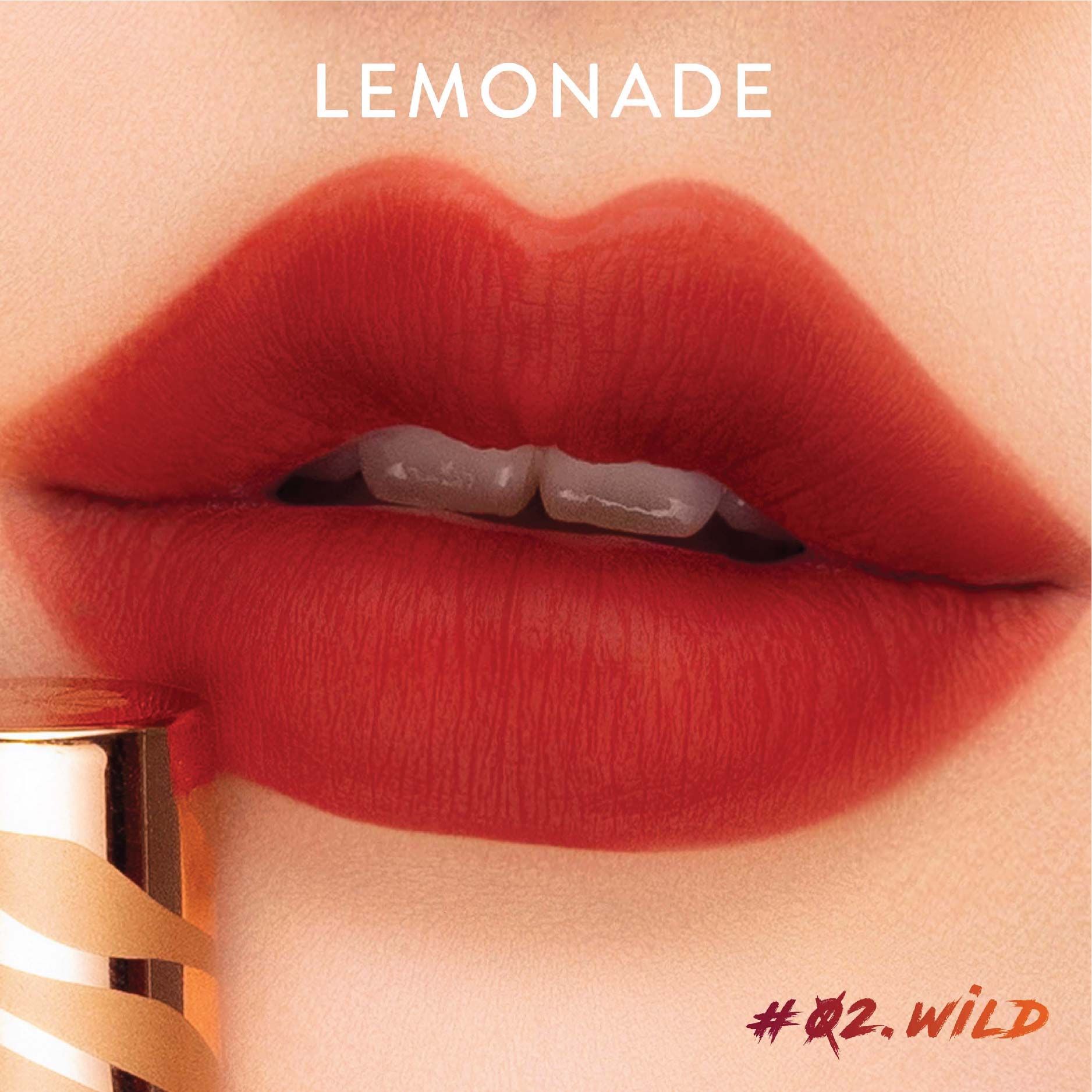  Lemonade Son kem Supertiger Lip Cream #02. Wild (IP03) 