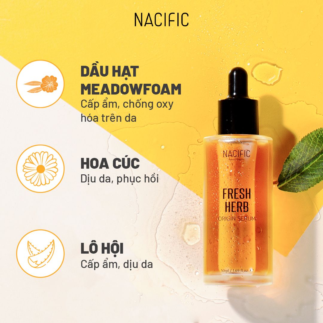  Nacific Tinh chất Fresh Herb Origin Serum 50ml 