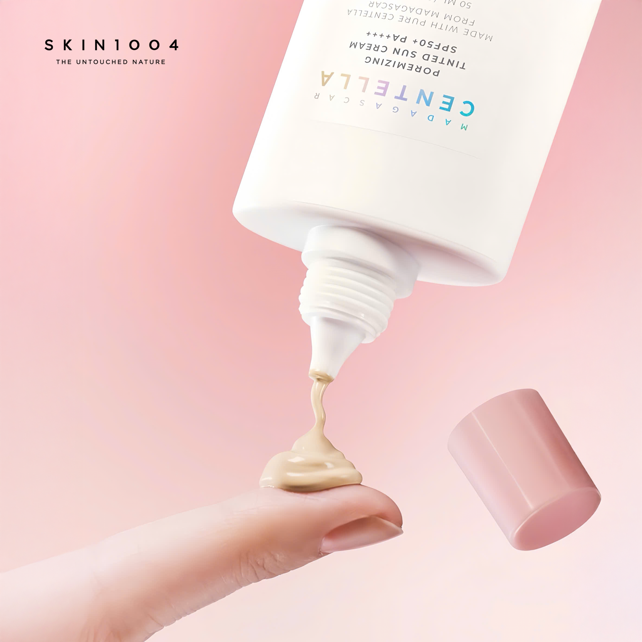  Kem chống nắng nâng tone che khuyết điểm SKIN1004 Madagasca Centella Poremizing Tinted Sun Cream SPF50+ PA++++ 50ml 