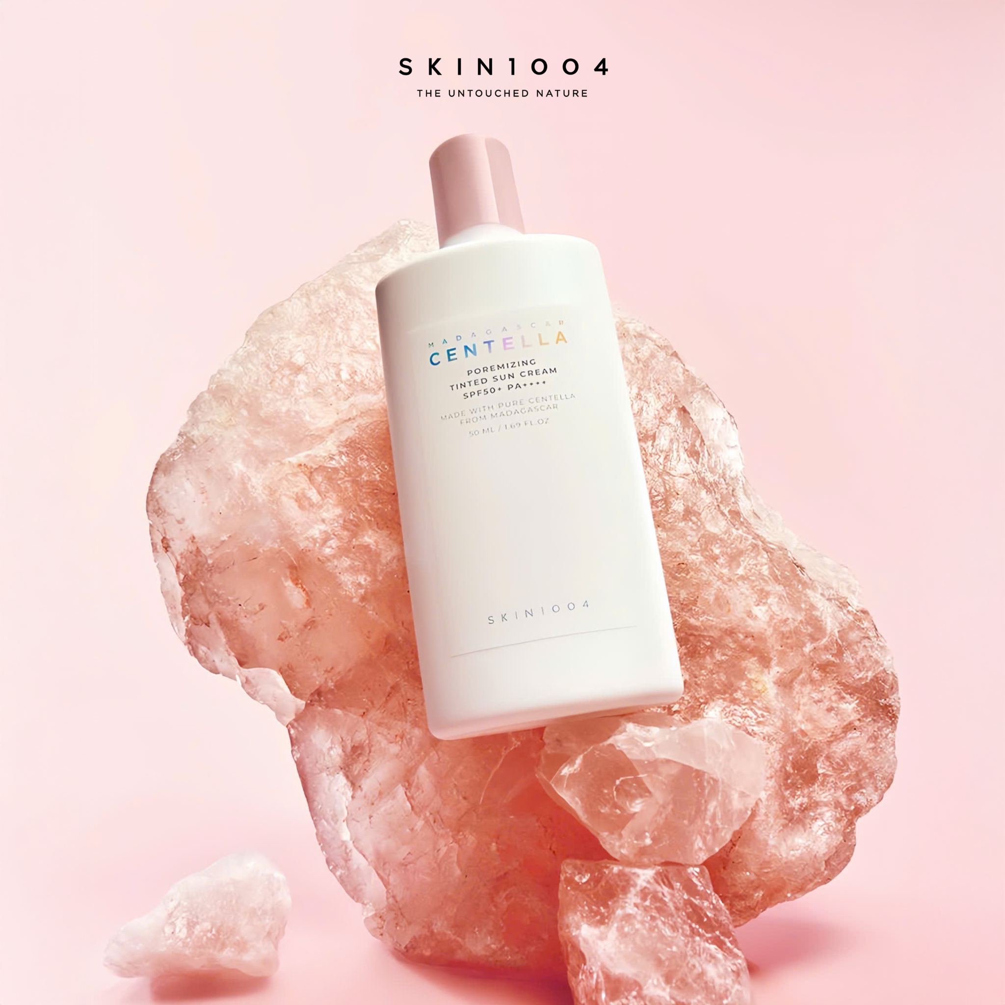  Kem chống nắng nâng tone che khuyết điểm SKIN1004 Madagasca Centella Poremizing Tinted Sun Cream SPF50+ PA++++ 50ml 