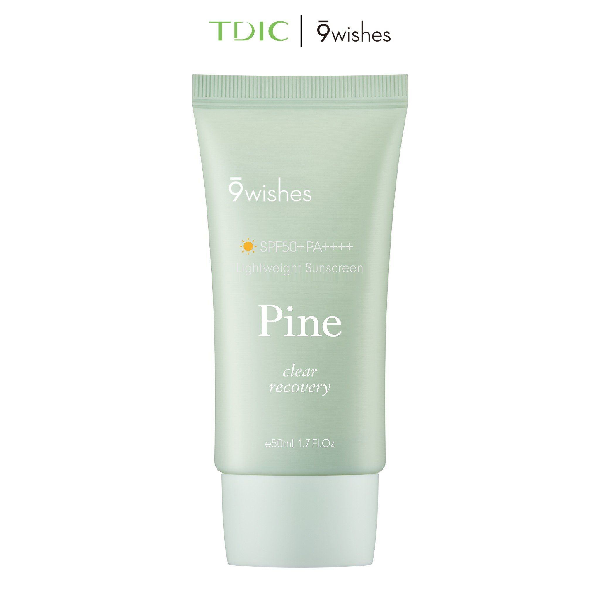  9 Wishes Kem chống nắng Pine Treatment Sunscreen SPF50+ PA++++ 50ml 