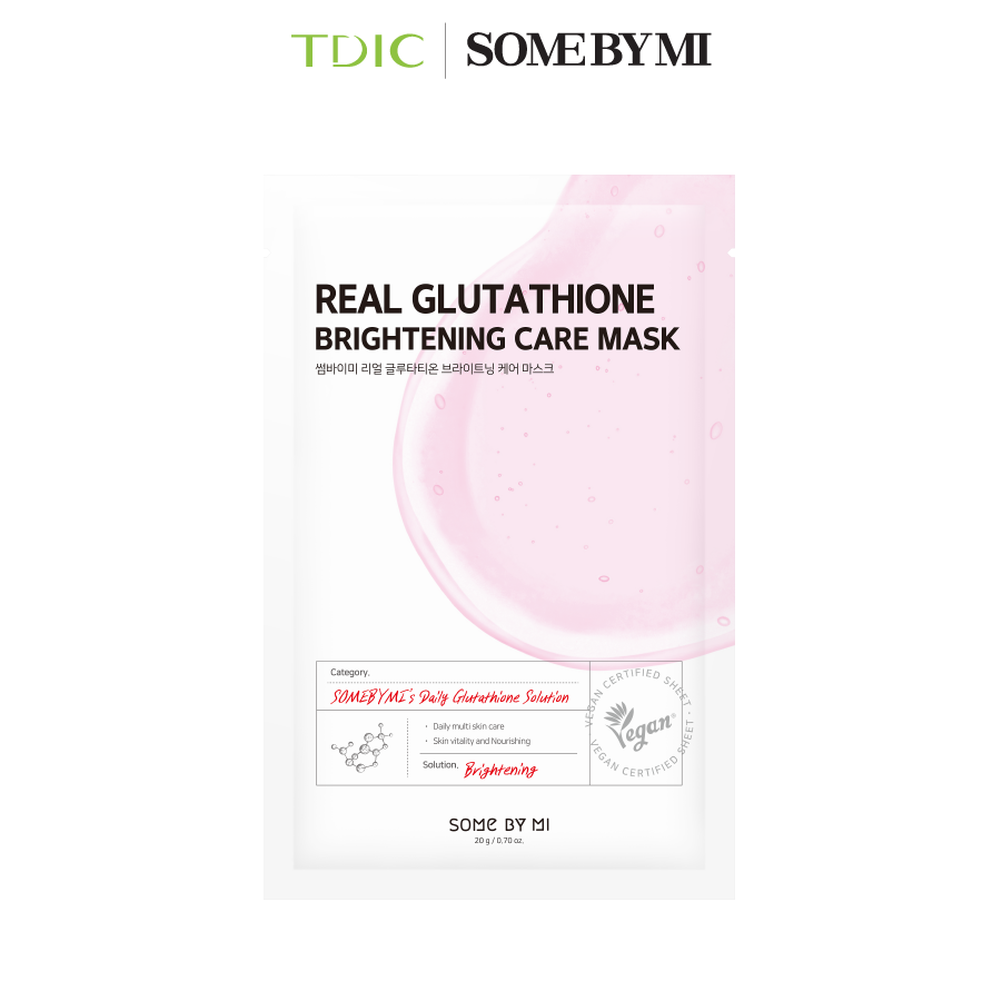  Some By Mi Mặt nạ giấy Real Glutathione Brightening Care Mask 20g 