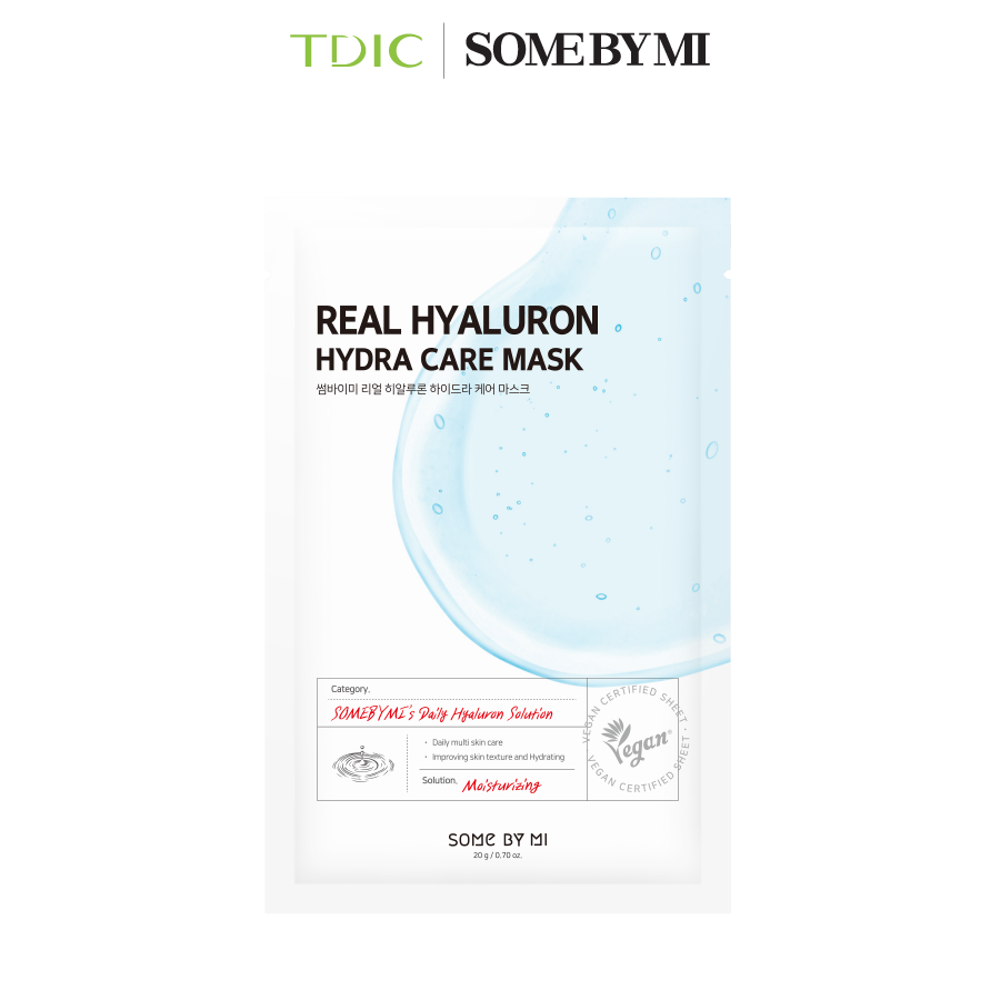  Some By Mi Mặt nạ giấy Real Hyaluron Hydra Care Mask 20g 