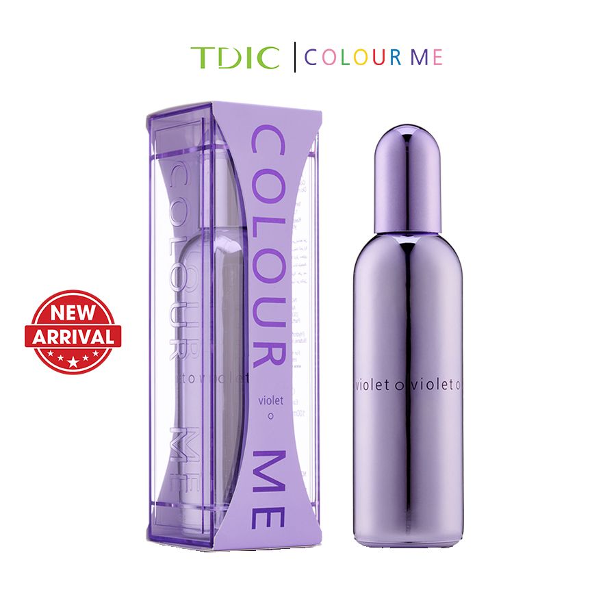  Nước hoa nữ COLOUR ME Violet EDP 100ml 