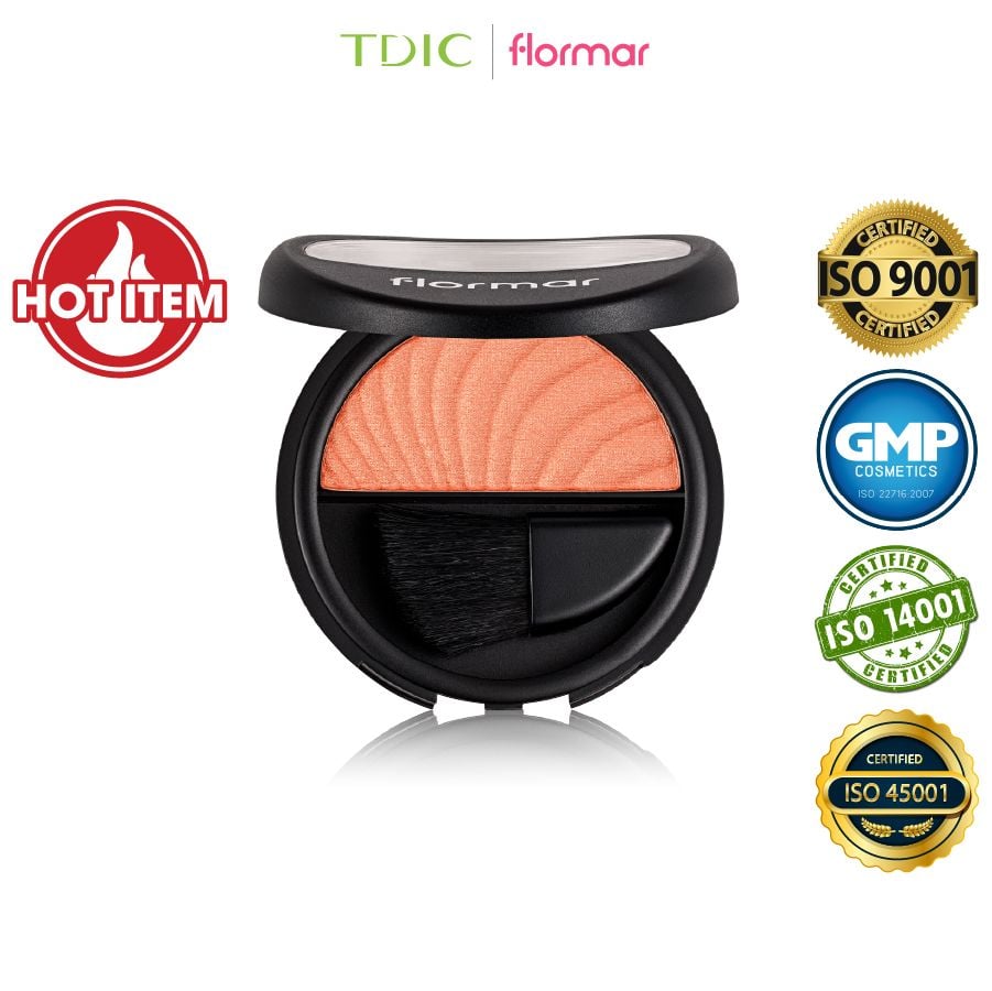  Flormar Phấn má Blush-On # 099 Bright Coral 6g 