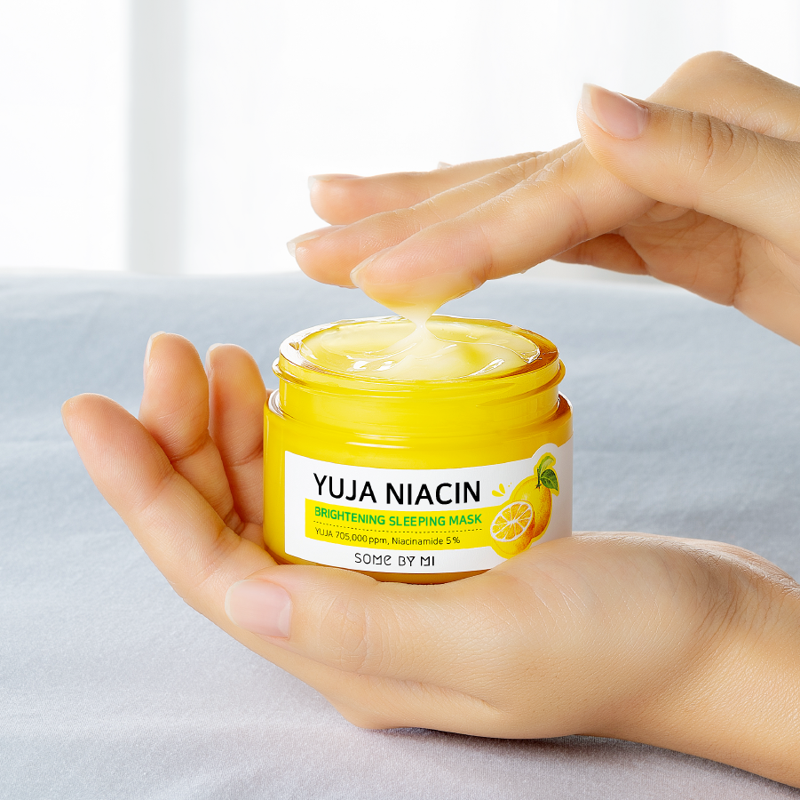  Some By Mi Mặt nạ ngủ Yuja Niacin 30 days Miracle Brightening Sleeping Mask 60g 