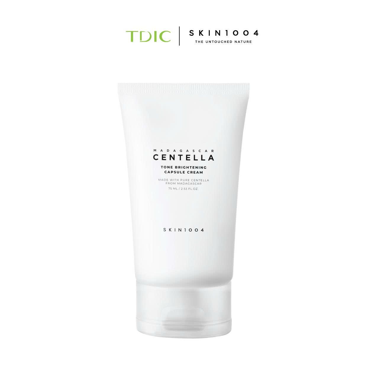  Kem Dưỡng Ẩm Dưỡng Sáng SKIN1004 Madagascar Centella Tone Brightening Capsule Cream 75ml 