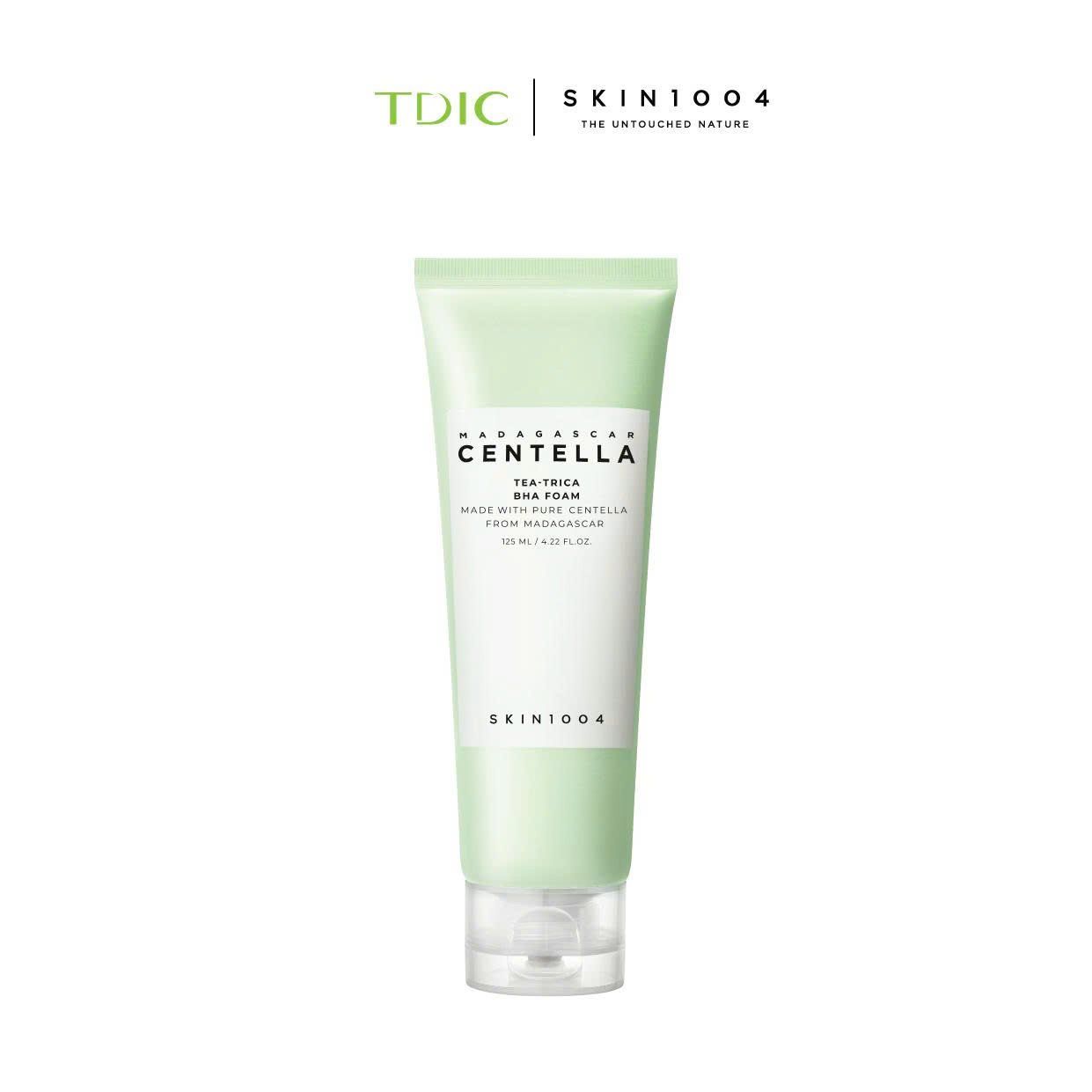  Sửa rửa mặt sạch sâu SKIN1004 MADAGASCAR CENTELLA TEA -TRICA BHA FOAM 125ml 