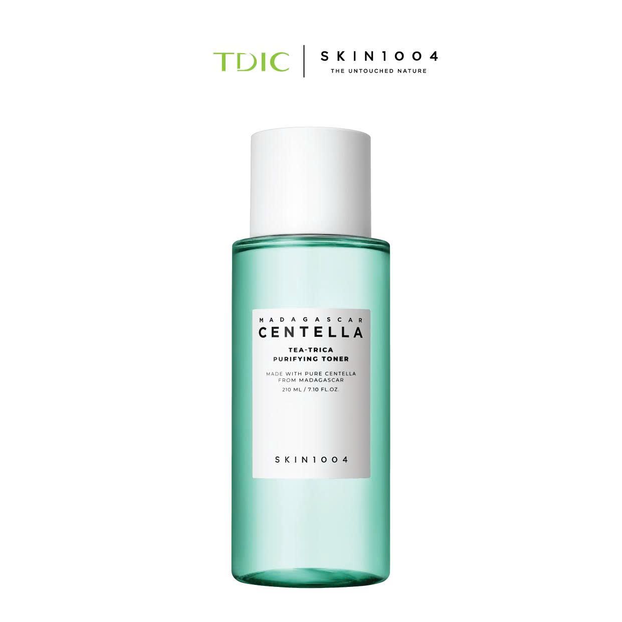 Nước hoa hồng kiểm soát dầu SKIN1004 Madagascar Centella Tea-Trica Purifying Toner 210ml 
