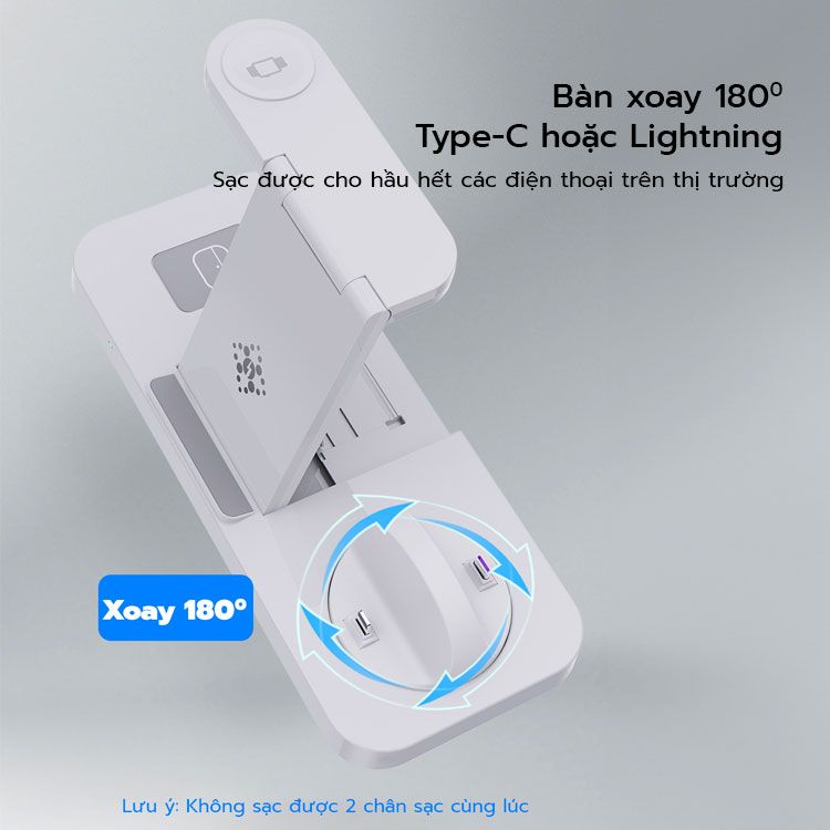 Bộ sạc 6 thiết bị | charging station | TL tiện ích cuộc sống