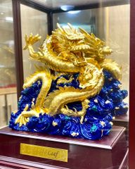 Tượng vàng Hải Long Vương 24K