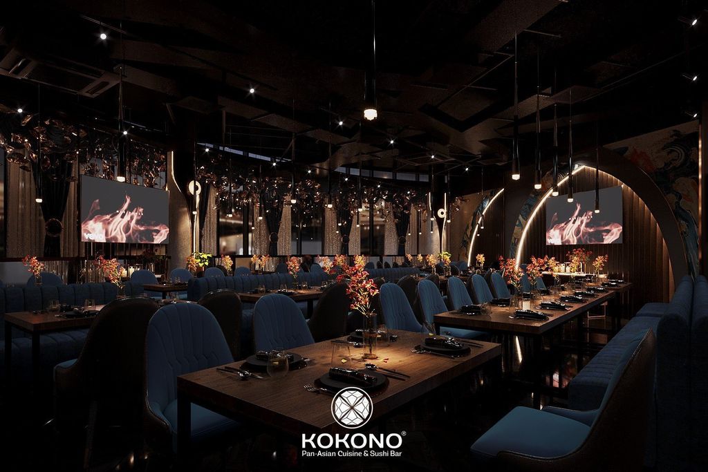 ĐÃ HOÀN THIỆN: KOKONO | Pan - Asian Cuisine & Sushi Bar