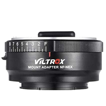  VILTROX NF-NEX Mount Adapter for Nikon GFAISD Lens to Sony E Mount Camera 