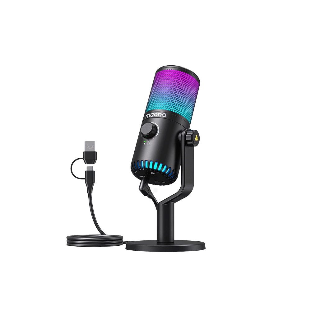  MAONO DM30 RGB USB Gaming Microphone 
