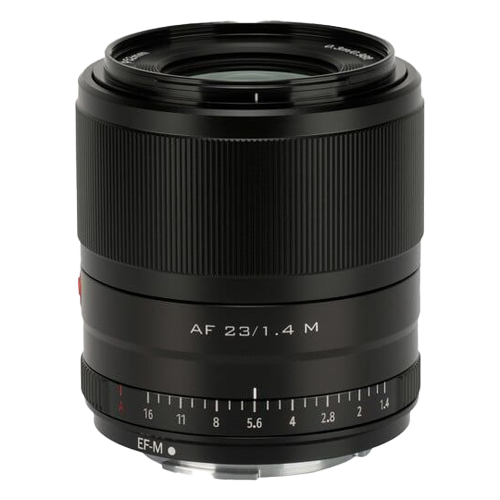  VILTROX AF23 F1.4 M Lens (Canon EF-M, Black) 