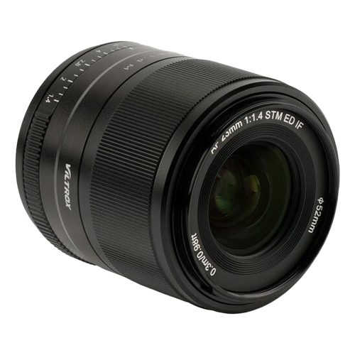  VILTROX AF23 F1.4 M Lens (Canon EF-M, Black) 