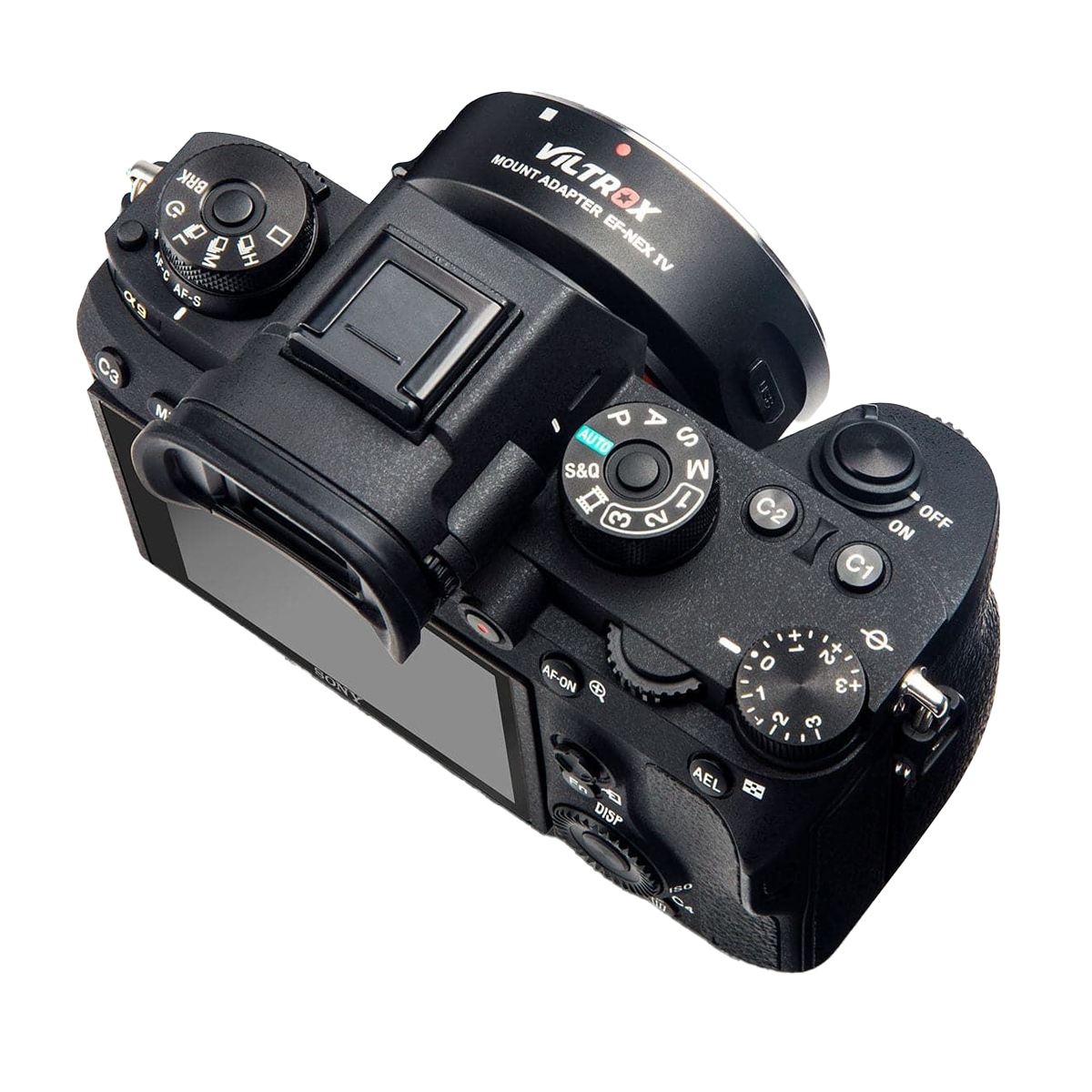  VILTROX EF-NEX IV High Electric Lens Mount Adapter Ring AF Auto Focus for Canon EFEF-S Lens 