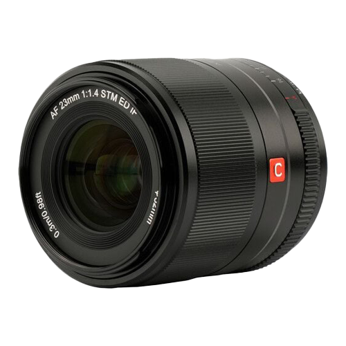  VILTROX AF23 F1.4 M Lens (Canon EF-M, Black) 
