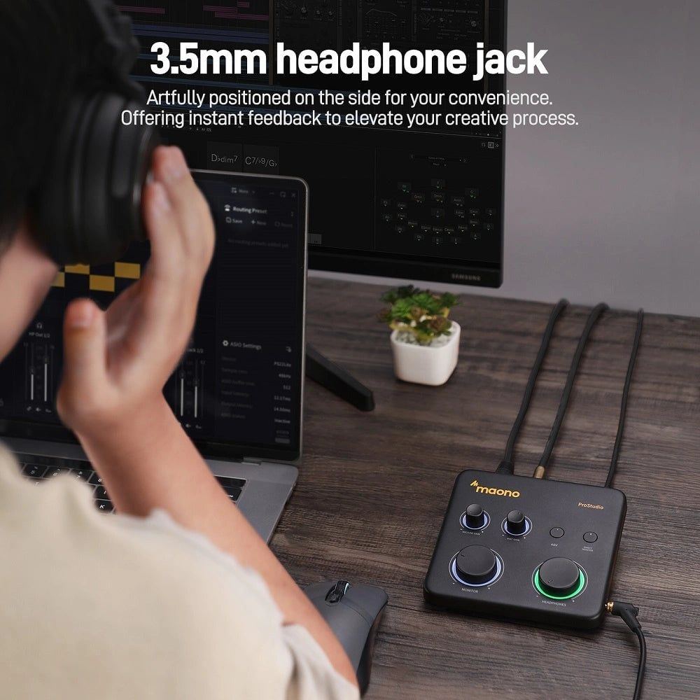  Maono PS22 Lite USB Audio Interface For PC 
