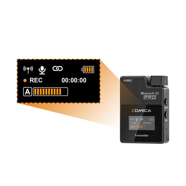  Comica BoomX-D Pro D1 || Bộ mic thu âm không dây 