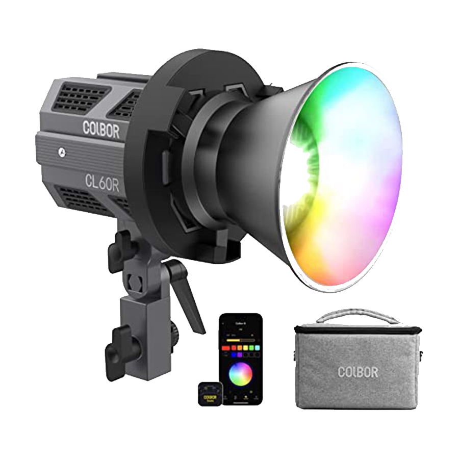  COLBOR CL60R COB Video Light - RGB 65W Full Color 