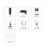  Comica STA-U2D || RGB Cardioid Condenser USB Microphone Kit 