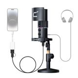  Comica STA-U2D || RGB Cardioid Condenser USB Microphone Kit 
