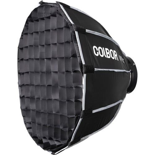  Colbor BP45 Quick-Setup Parabolic Softbox with Grid and Bowens Mount (17.7") 
