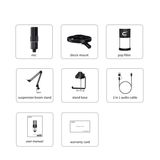  Comica STA-U2A || RGB Cardioid Condenser USB Microphone Kit 