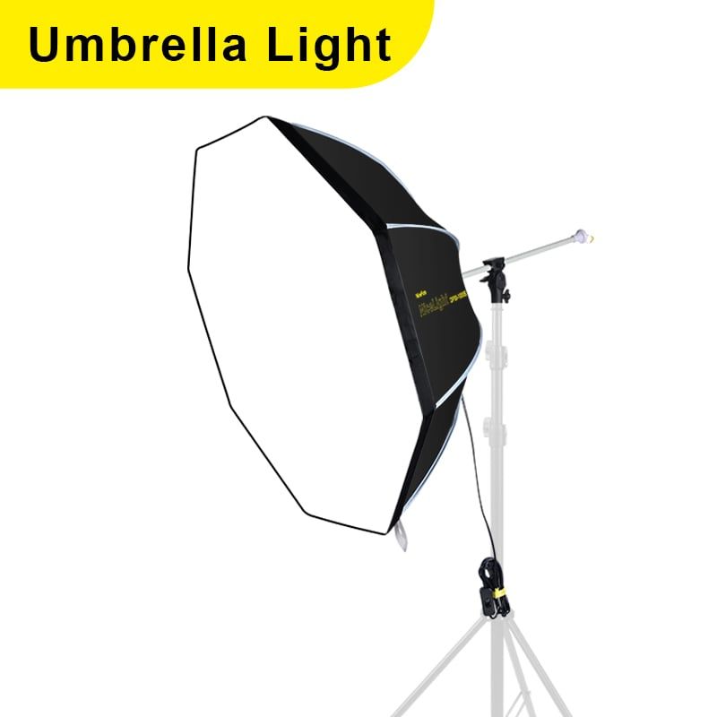  NiceFoto Umbrella KT-DP80-1000B (Two lamp set) Octagonal DP KT Series Single Color Temperature 