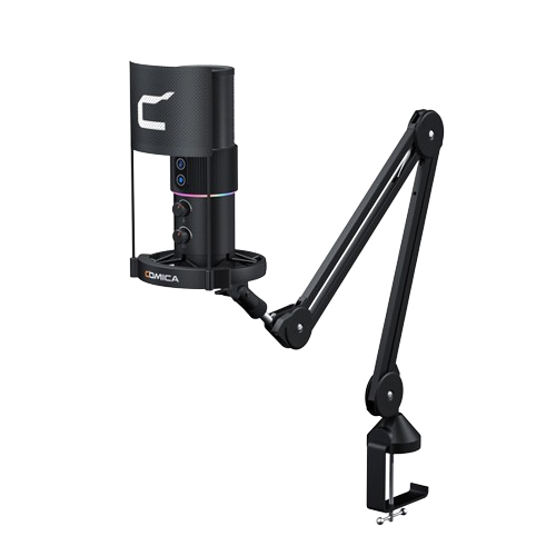  Comica STA-U2A || RGB Cardioid Condenser USB Microphone Kit 