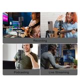  Comica STA-U2D || RGB Cardioid Condenser USB Microphone Kit 