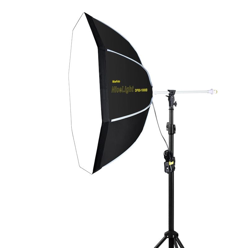  NiceFoto Umbrella KT-DS80-1000B (Two lamp set) Octagonal DS KT Series Single Color Temperature 